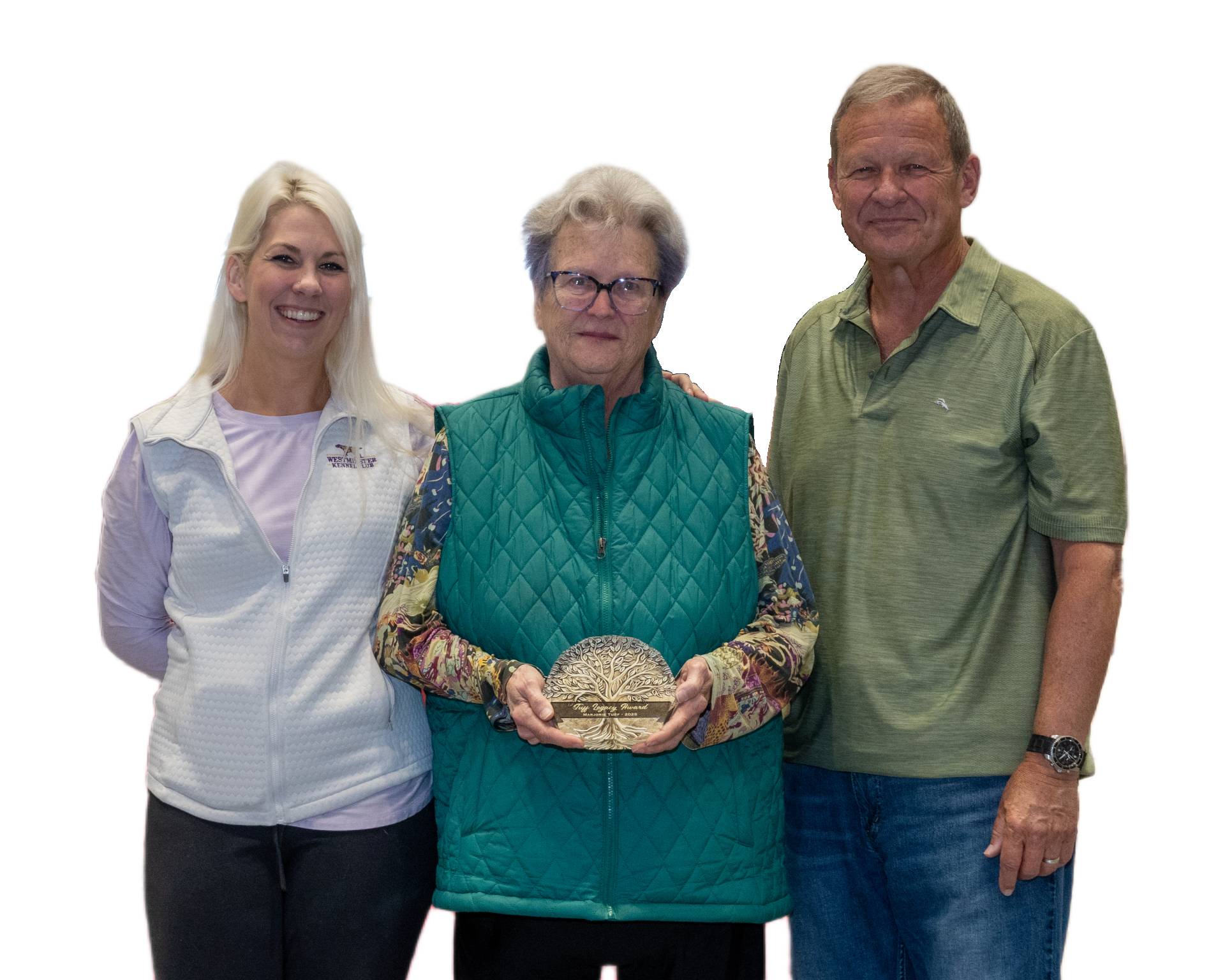 2025 Tuff Legacy Award presentation for Marjorie Tuff
