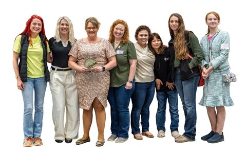 2026 Tuff Legacy Award presentation for Shelley Bergstaser